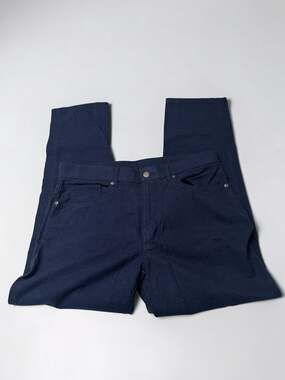 Kirkland Signature Men's Brushed 5-Pocket Pant Navy Blue 32x30